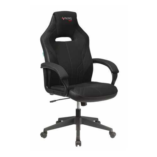 Кресло игровое Бюрократ VIKING 3 AERO BLACK EDITION черный искусст.кожа/ткань в Столплит