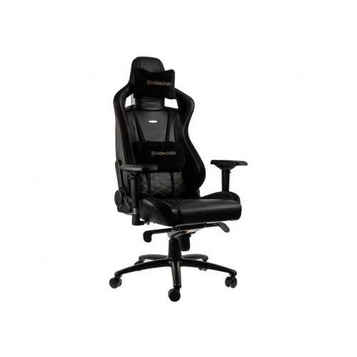 Кресло игровое noblechairs EPIC Black/Gold в Столплит