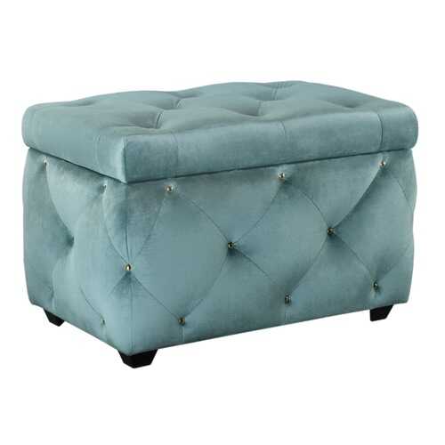 Сундук Leset Classic-Е64, велюр YD-25B Бирюзовый/ножки пластик в Столплит