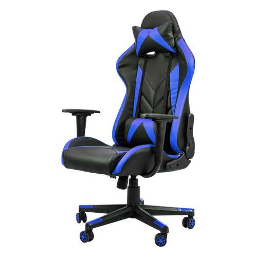 Игровое кресло Raybe K-5903 1066655, синий/черный в Столплит