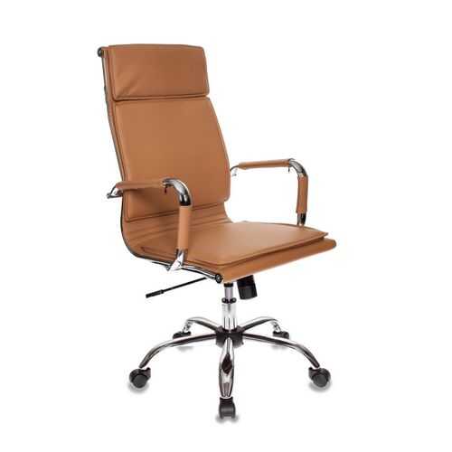 Компьютерное кресло Бюрократ 664065 CH-993/CAMEL 64х72х113 см, светло-коричневый/хром в Столплит