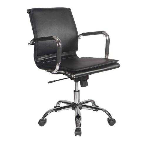 Компьютерное кресло Бюрократ 664068 CH-993-LOW/BLACK 60х65.5х93 см, черный/хром в Столплит