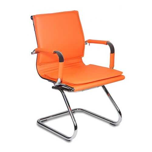 Компьютерное кресло Бюрократ 843288 CH-993-LOW-V/Orange 55х62.5х89 см, оранжевый/хром в Столплит