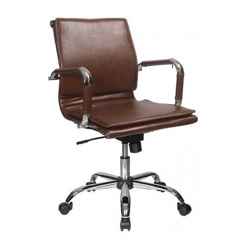 Кресло руководителя Бюрократ CH-993-LOW/BROWN, коричневый в Столплит