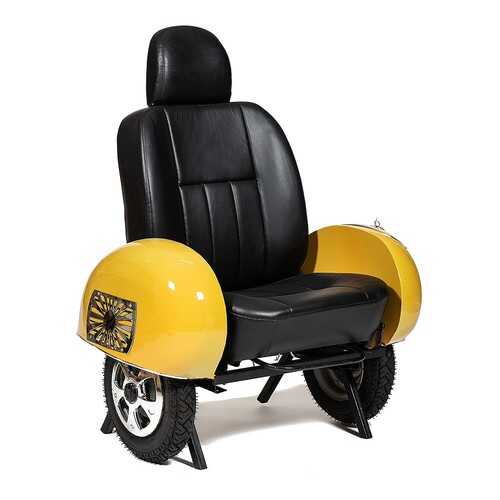 Кресло для гостиной TetChair 110х88х72 см, белый/серый/бежевый в Столплит