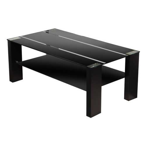 Журнальный столик Hoff Ken 80321174 110х60х45 см, чёрный в Столплит